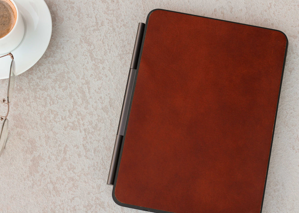 
                  
                    Load image into Gallery viewer, Italian Leather Skin for iPad Pro 11&amp;quot; Magic Keyboard (2024)
                  
                