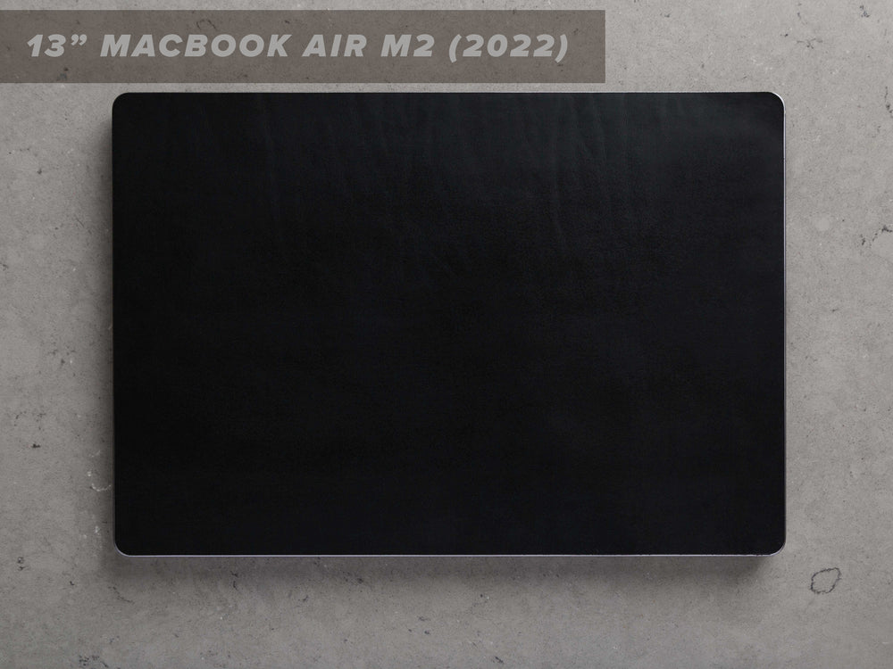 13 Inch MacBook Air (M2) Italian Leather Skin, Front, Back, Personalized