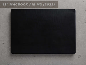 
                  
                    Load image into Gallery viewer, 13 Inch MacBook Air (M2) Italian Leather Skin, Front, Back, Personalized
                  
                