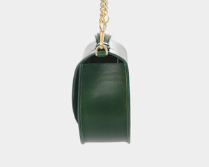 
                  
                    Load image into Gallery viewer, Half Moon Bag with Gold Chain
                  
                