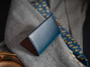 
                  
                    Load image into Gallery viewer, Bi-Fold Wallet with Contrast Lining, Personalized
                  
                