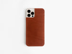 iPhone 13 Italian Leather Skin, Personalized, Theras Atelier, Made to Order Leather Goods, Custom iPhone 13 Skin - 1