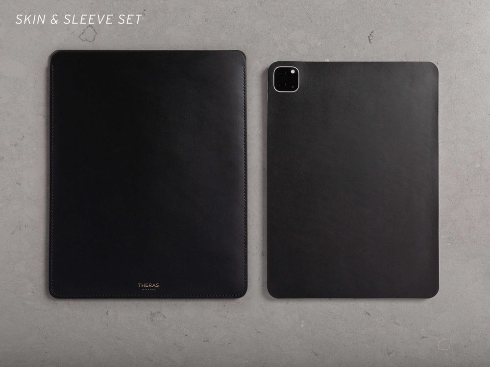 Italian Leather Sleeve and Skin Set for iPad Pro 11