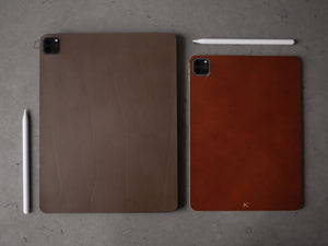 
                  
                    Load image into Gallery viewer, Italian Leather Skin for iPad Pro 12.9&amp;quot; and 11&amp;quot;, Personalized, Theras Atelier, Made to Order Leather Goods, Custom iPad Pro 12.9&amp;quot; and 11&amp;quot; Skin - 1
                  
                