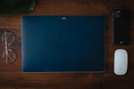 MacBook Air (M1) Italian Leather Skin, Front, Back, Personalized, Theras Atelier, Made to Order Leather Goods, Custom MacBook Air M1 Leather Skin - 1