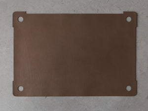 
                  
                    Load image into Gallery viewer, MacBook Air (M1) Italian Leather Skin, Front, Back, with Logo Cut Out, Theras Atelier, Made to Order Leather Goods, Custom MacBook Air M1 Leather Skin - 4
                  
                