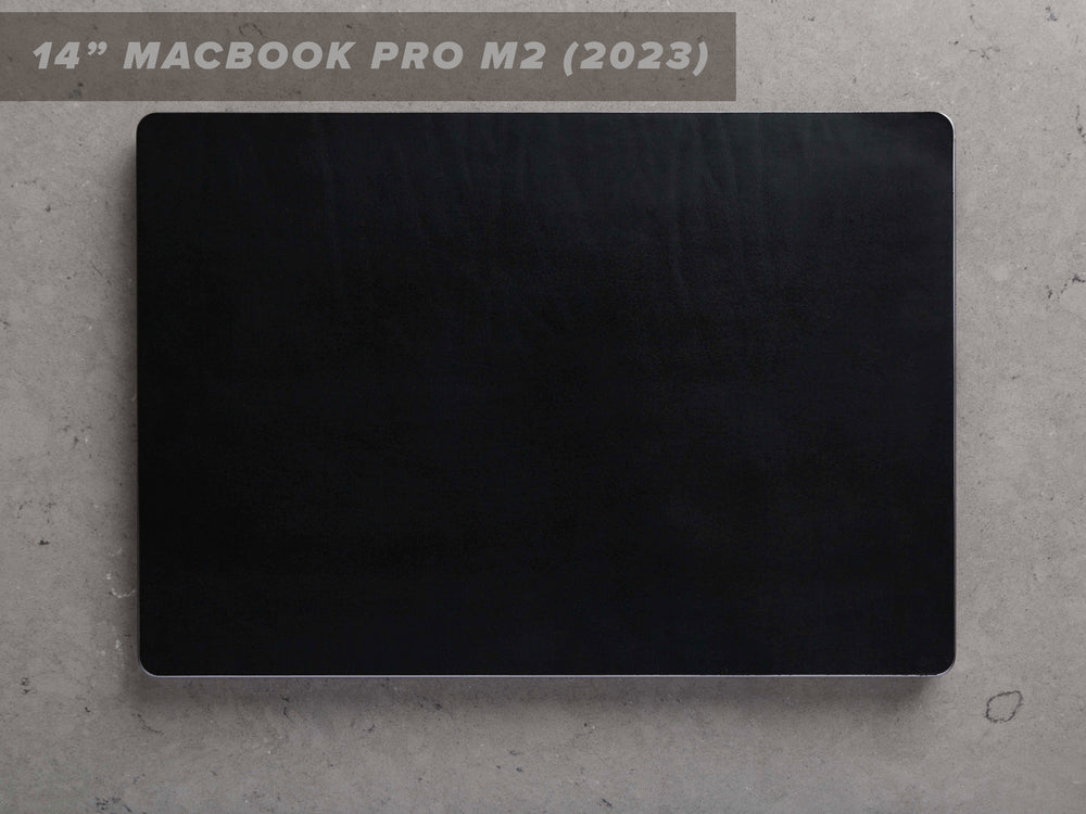 14 Inch MacBook Pro M2, 2023, Italian Leather Skin, Front, Back, Personalized, Theras Atelier, Made to Order Leather Goods, Custom MacBook Pro M2 14