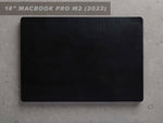 14 Inch MacBook Pro M2, 2023, Italian Leather Skin, Front, Back, Personalized, Theras Atelier, Made to Order Leather Goods, Custom MacBook Pro M2 14" Leather Skin - 1